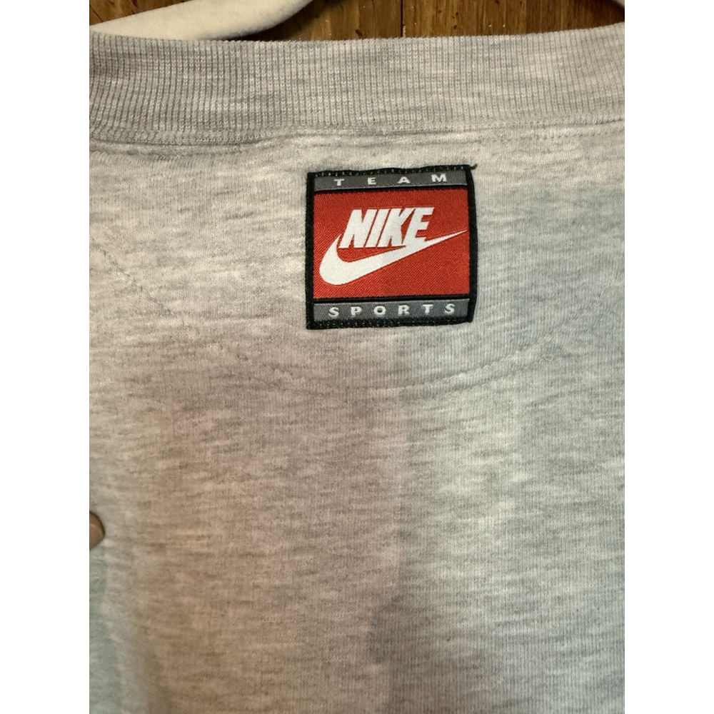 Nike Chicago Bulls Vintage Crewneck Sweatshirt XXL Gray Last Dance 1998 Pippen - Picture 8 of 10